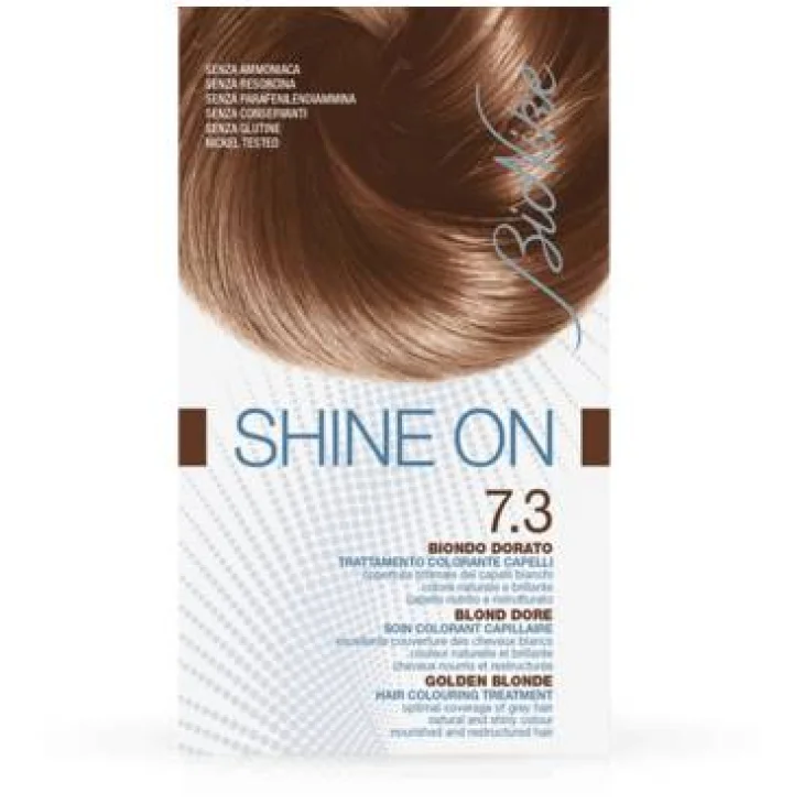 BioNike Shine On Biondo Dorato 7.3 Trattamento Colorante Tinta Capelli