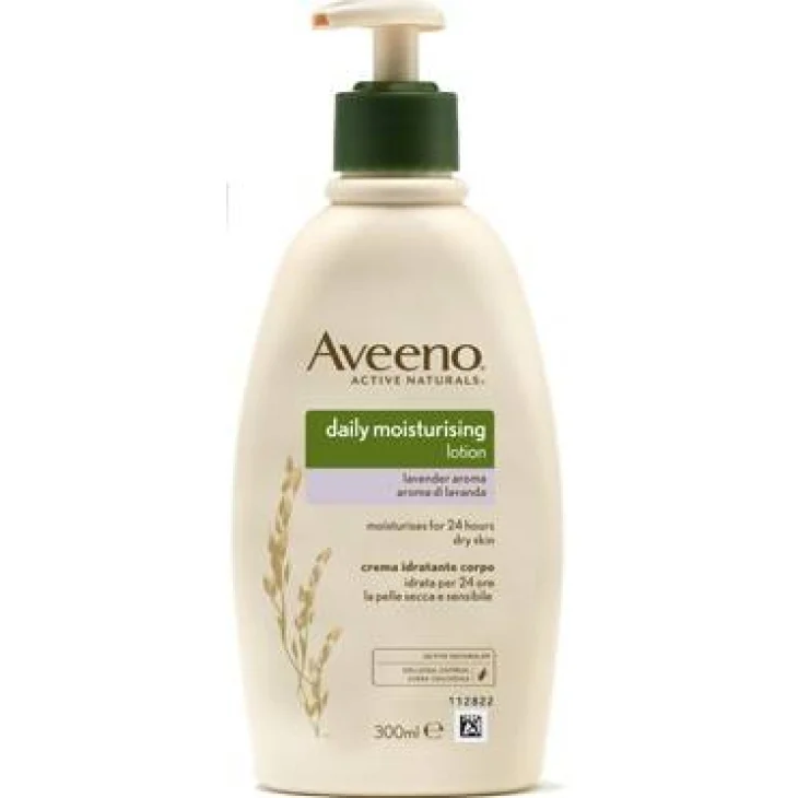 Aveeno Crema Idratante Corpo alla Lavanda