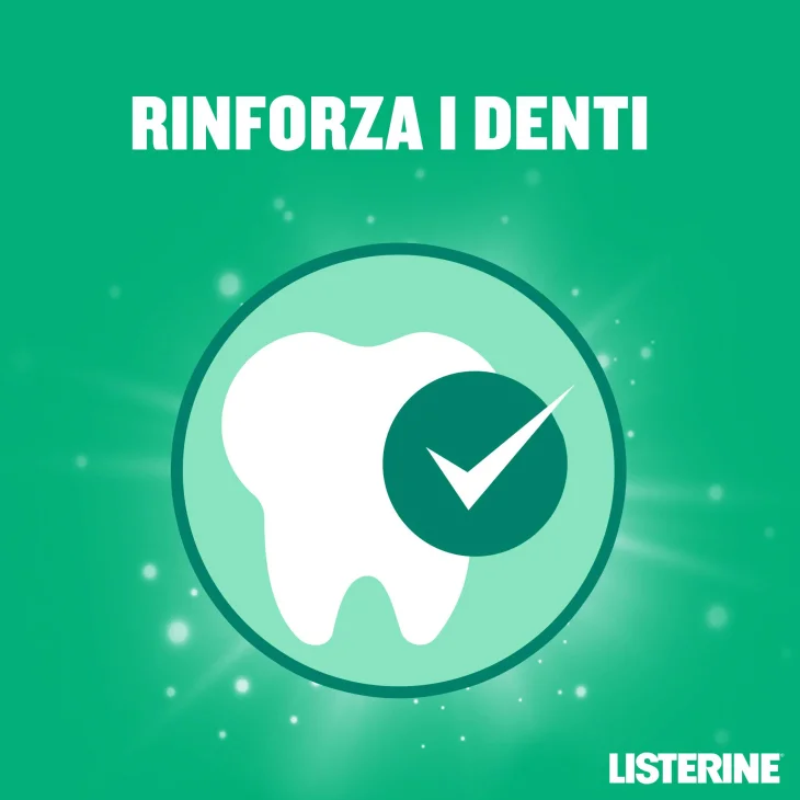 Listerine Collutorio per la Difesa di Denti e Gengive 500 ml
