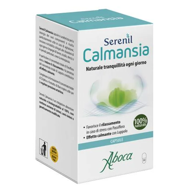 Aboca Serenil Calmansia Integratore contro l'ansia 50 capsule