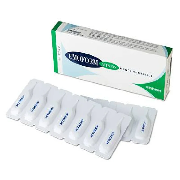 Emoform Actisens Gel per denti sensibili 15 flaconcini monodose