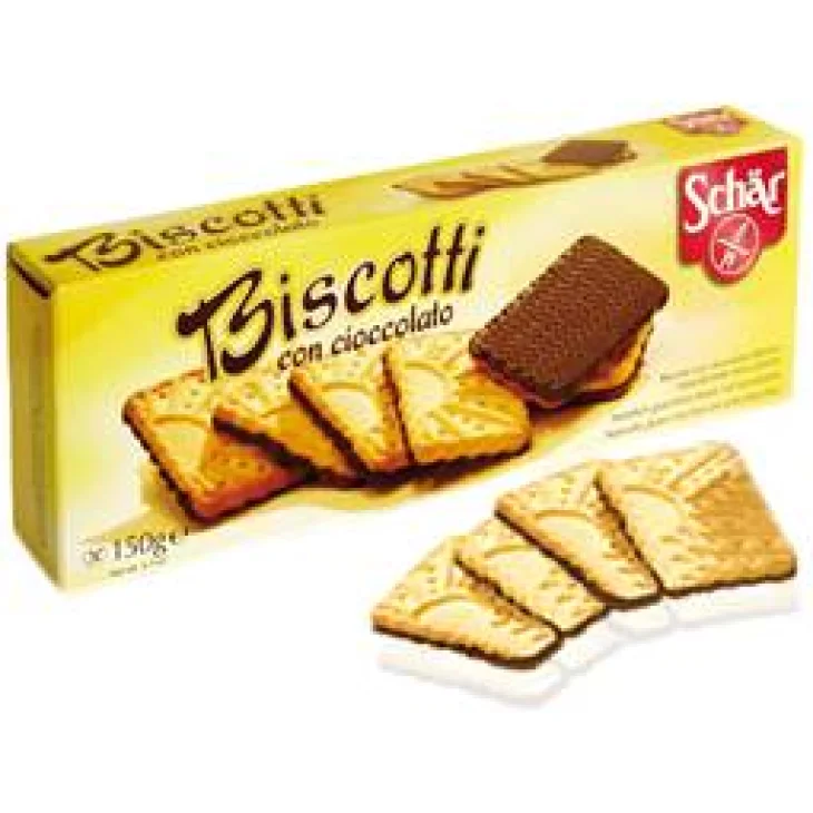 Schar Biscotti al Cioccolato Senza Glutine 150 gr