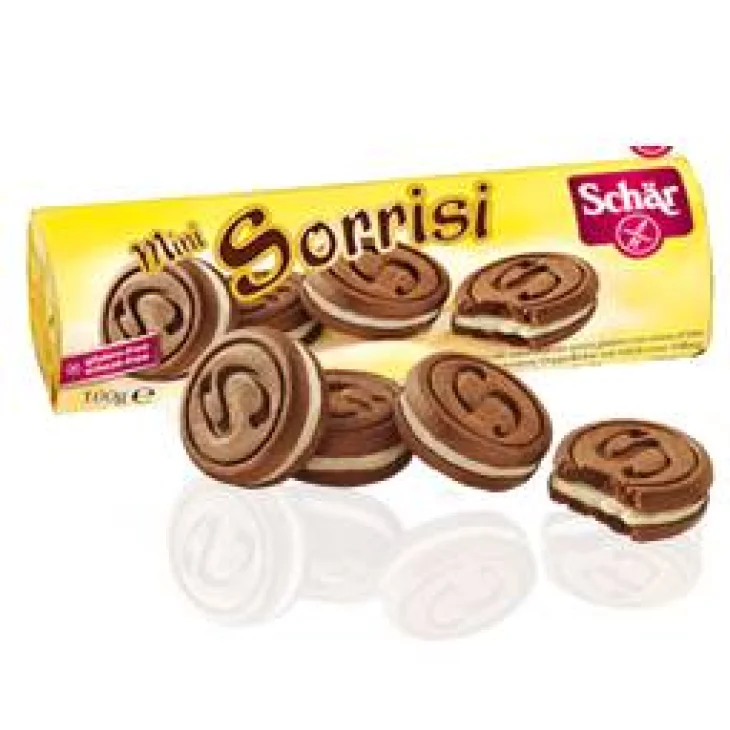 Schar Mini Sorrisi Biscotti al Latte Senza Glutine