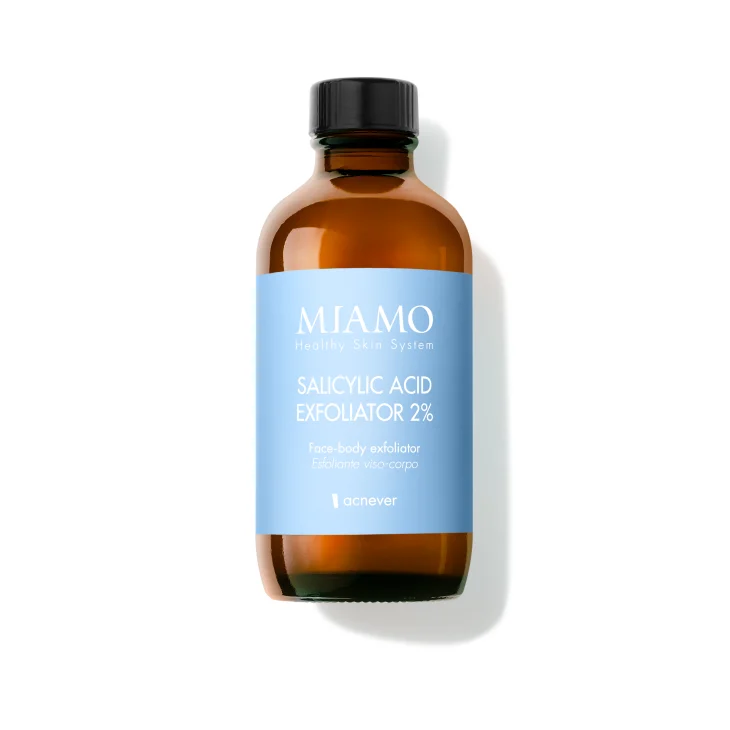 Miamo Acnever Salicylic Acid Exfoliator Esfoliante Viso Pelle Grassa o con Acne 120 ml