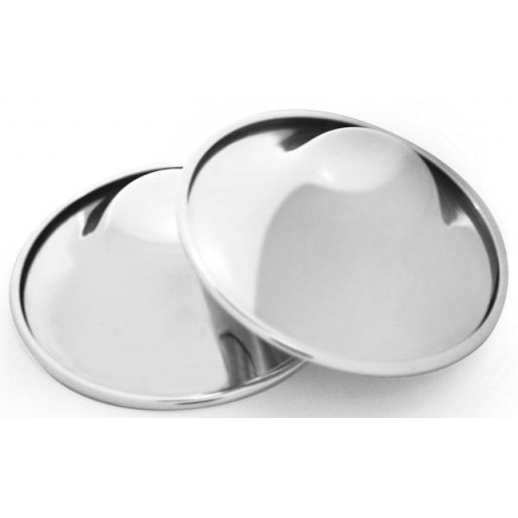 Silverette Cups Mini Coppette Argento per la Protezione dei Capezzoli