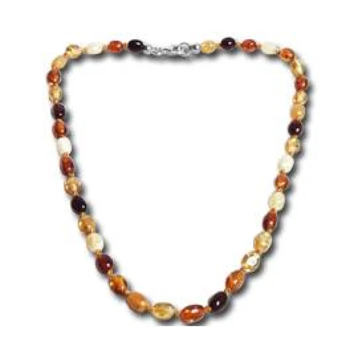 Collanina di Ambra per Bambini Colore Mix