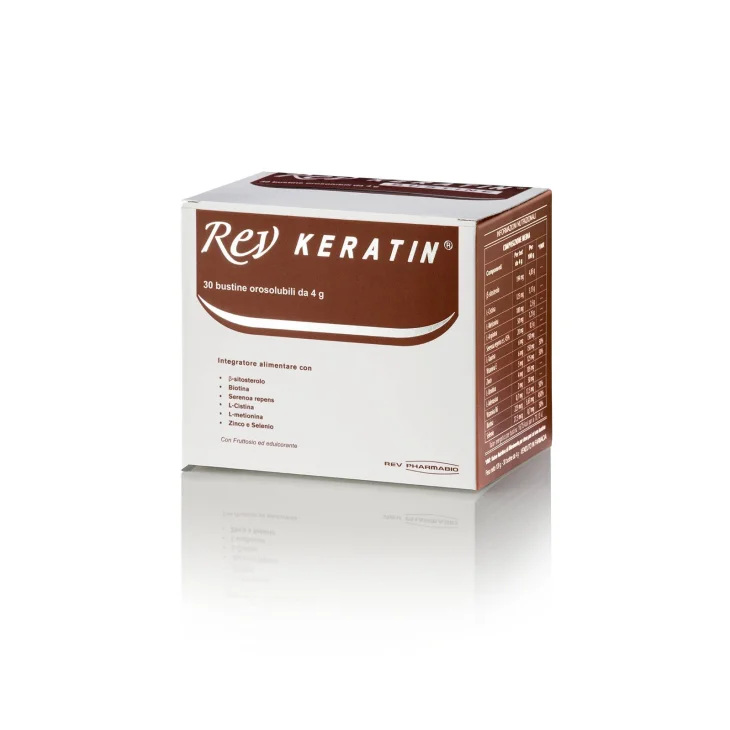 Pharmabio Rev Keratin Bustine Integratore per Capelli e Unghie