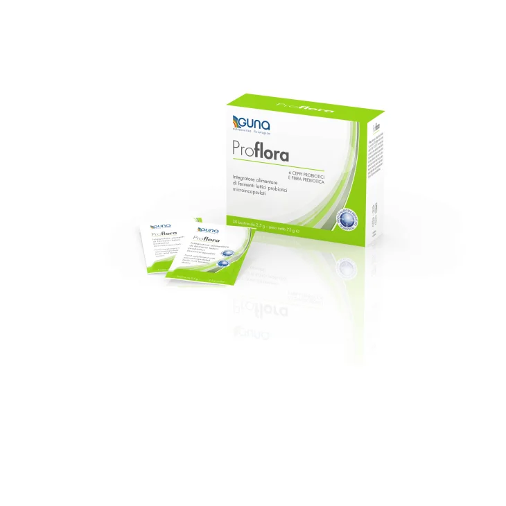 Guna Proflora Integratore per l'Intestino 30 bustine
