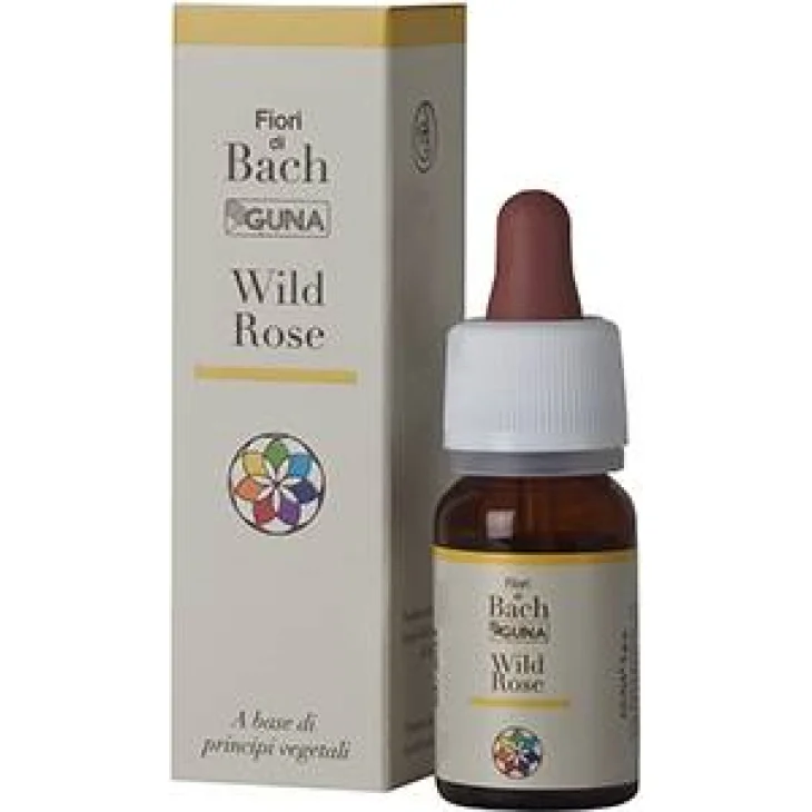 Guna Fiori di Bach Wild Rose Adattamento Vitalità