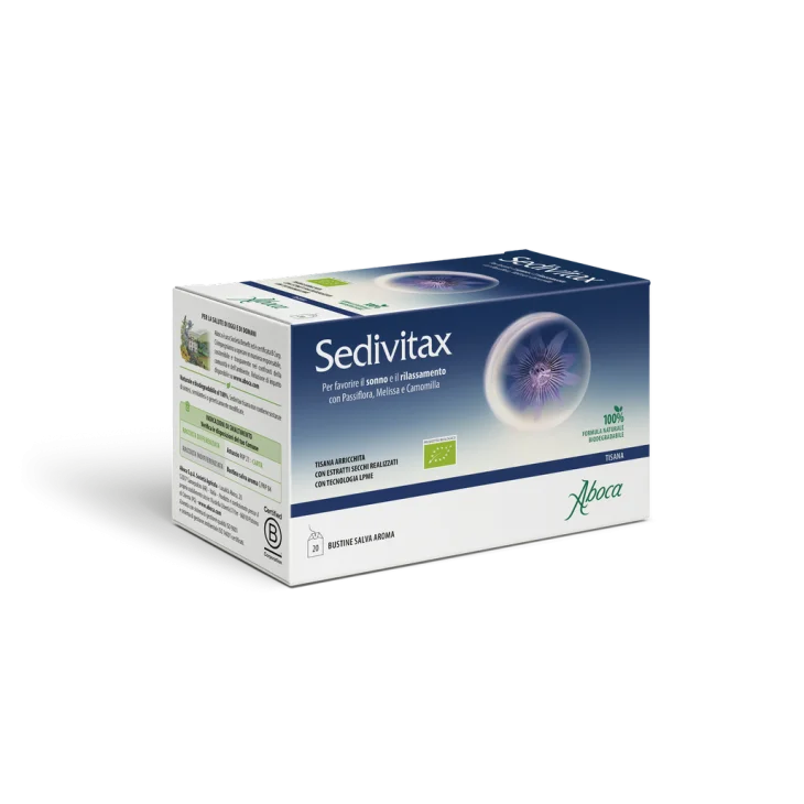 Aboca Sedivitax Bio Tisana per il Sonno 20 Filtri
