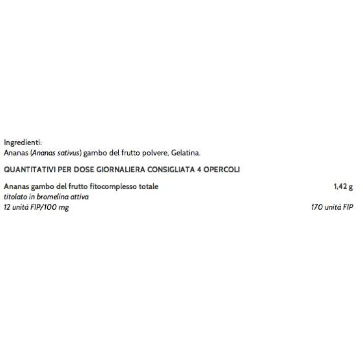 Aboca Ananas Fitocomplesso Totale Integratore Anti-Cellulite
