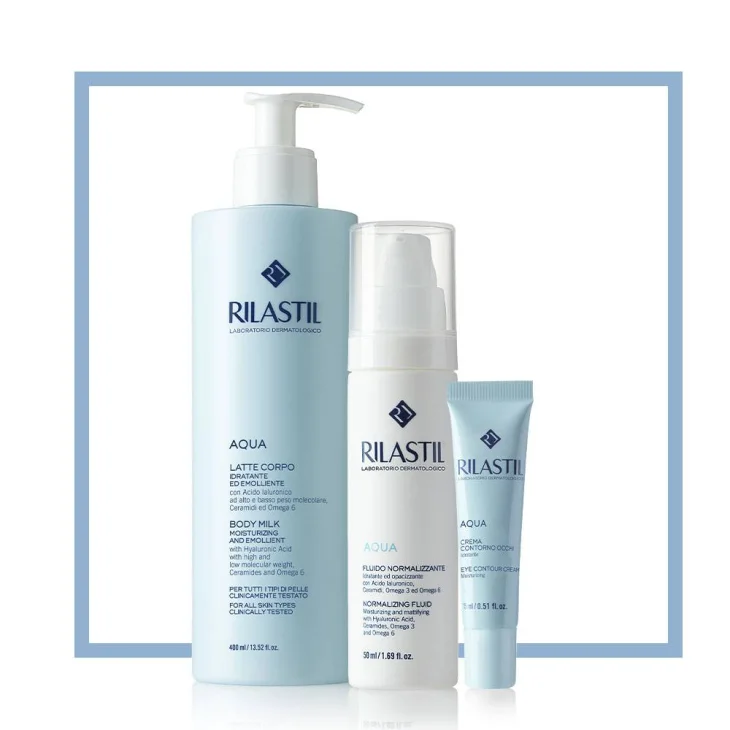 Rilastil Aqua Latte Corpo Idratante 400 ml