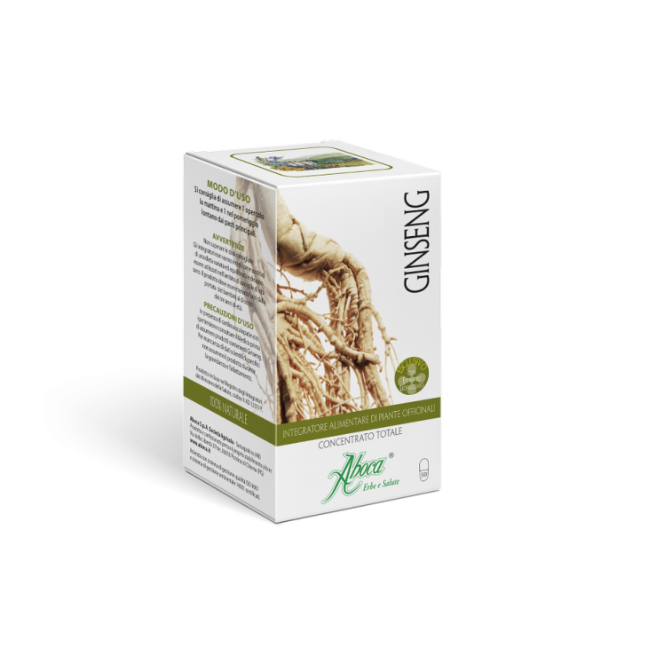 Aboca Ginseng Concentrato Totale Tonico 50 Opercoli