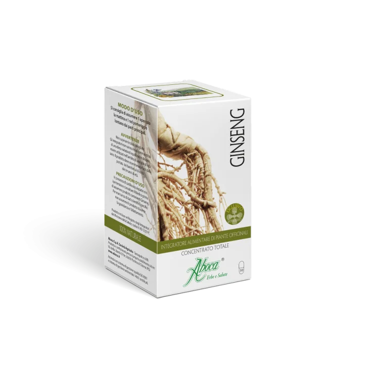 Aboca Ginseng Concentrato Totale Tonico 50 Opercoli