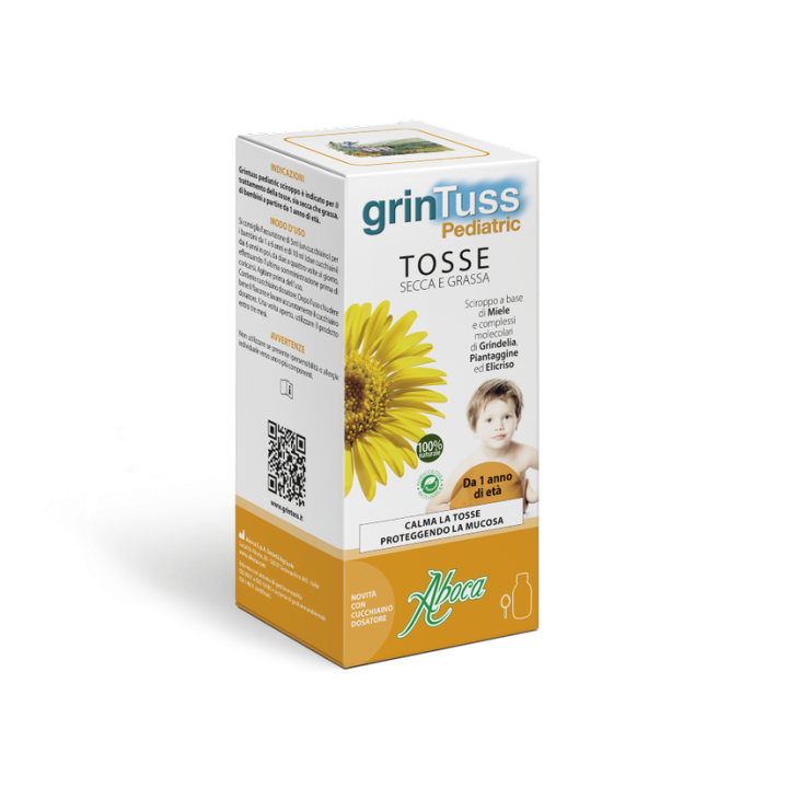 Aboca Grintuss Pediatric Sciroppo Tosse Bambini 180 g