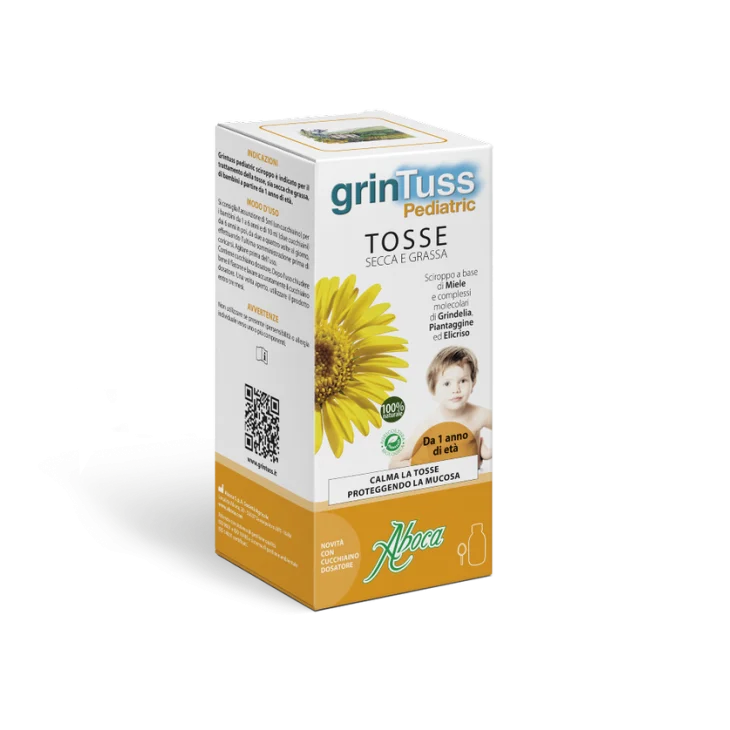 Aboca Grintuss Pediatric Sciroppo Tosse Bambini 180 g