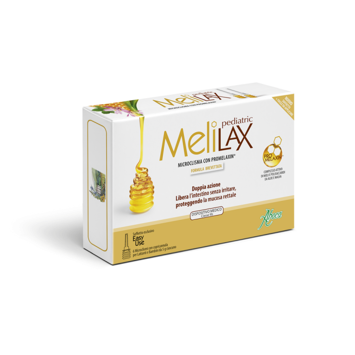 Aboca Melilax Pediatric Lattanti e Bambini Microclismi Intestino