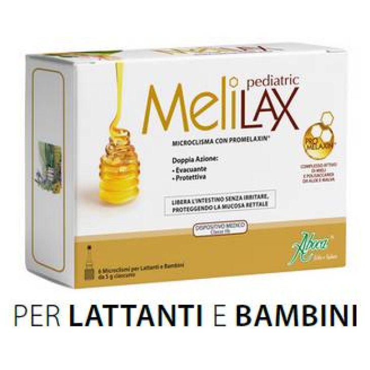 Aboca Melilax Pediatric Lattanti e Bambini Microclismi Intestino