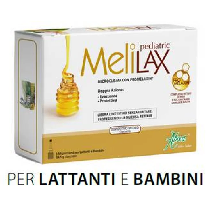 Aboca Melilax Pediatric Lattanti e Bambini Microclismi Intestino