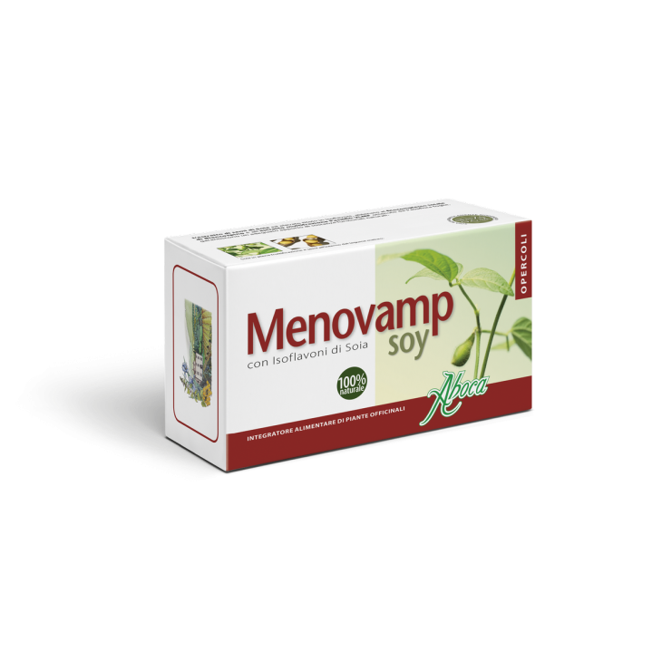 Menovamp Soy alla Soia Integratore per la Donna in Menopausa