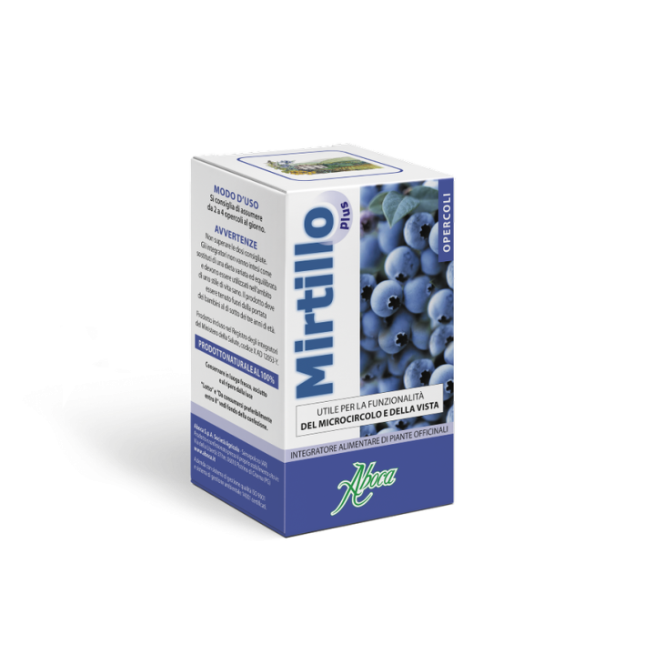 Aboca Mirtillo Plus Opercoli per Microcircolo e Vista