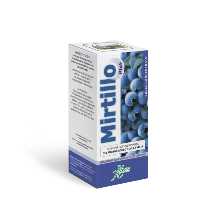 Aboca Mirtillo Plus Succo Concentrato per Microcircolo e Vista