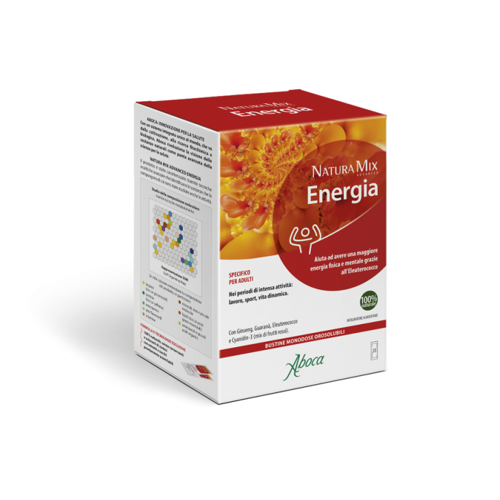 Aboca Natura Mix Advanced Energia Bustine Energizzante