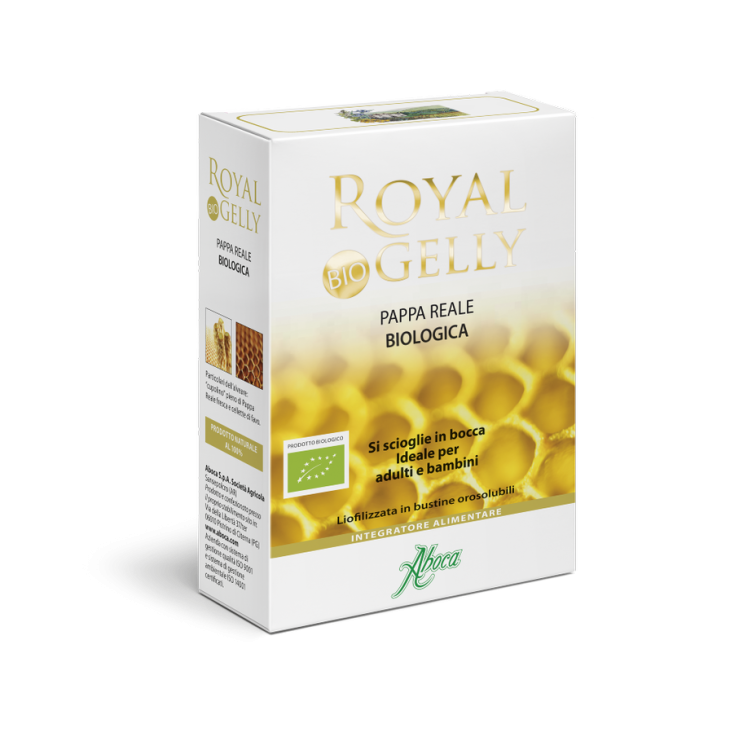 Aboca Royal Gelly Bio Pappa Reale Bustine Orosolubili