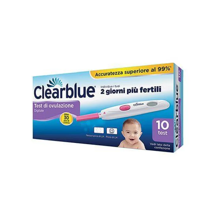Clearblue Test di Ovulazione Digitale 10 Stick