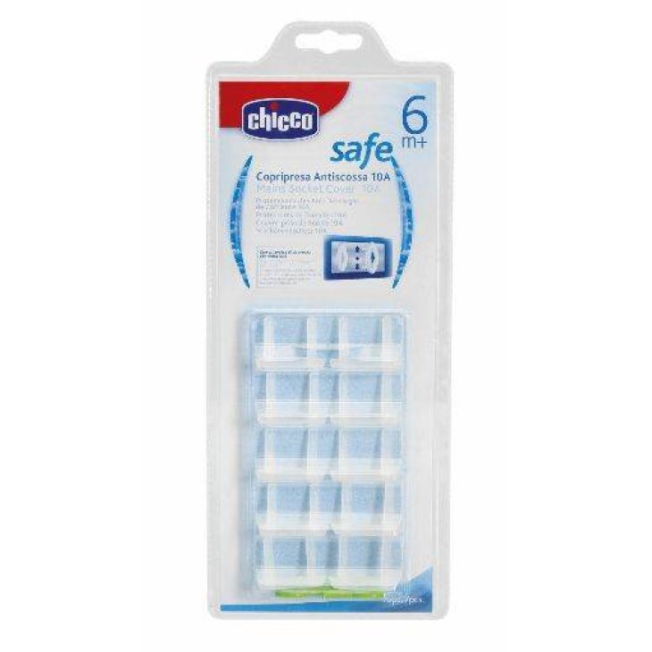 Chicco Copripresa da Muro 10A 10 Pezzi