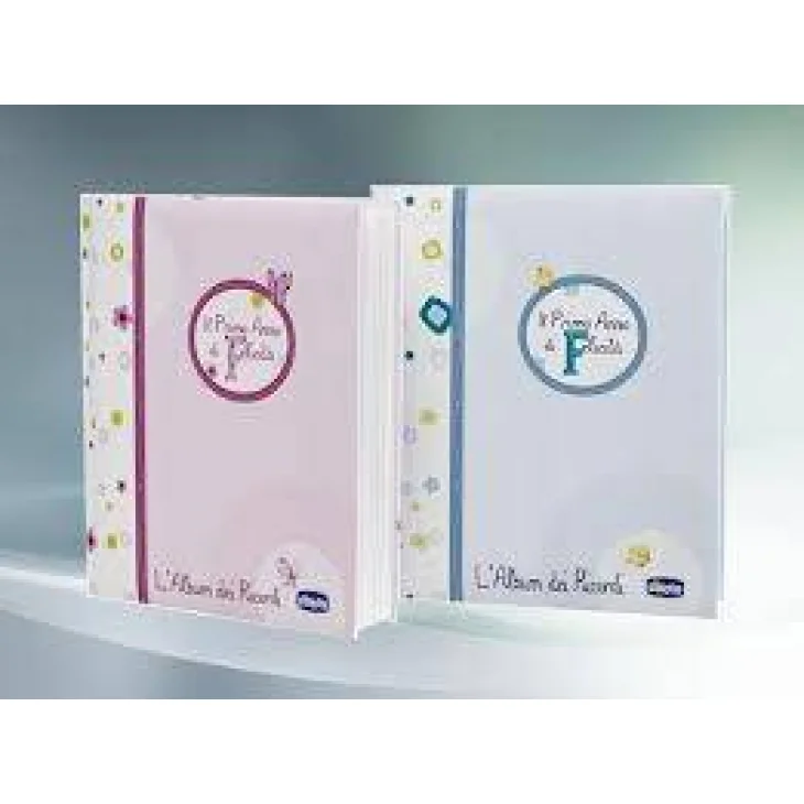 Chicco Album dei Ricordi "Il Primo Anno di Felicità" Color Rosa 1 pezzo