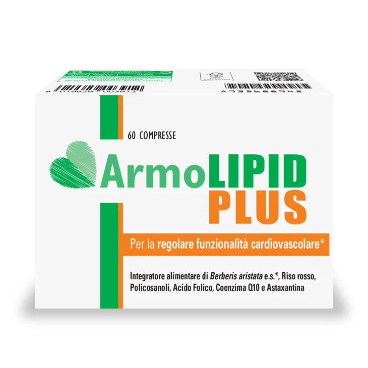 ArmoLipid Plus Integratore Naturale per il Controllo del Colesterolo 60 compresse