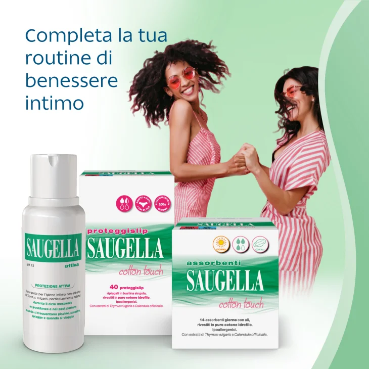 Saugella Cotton Touch Assorbenti Giorno 14 assorbenti