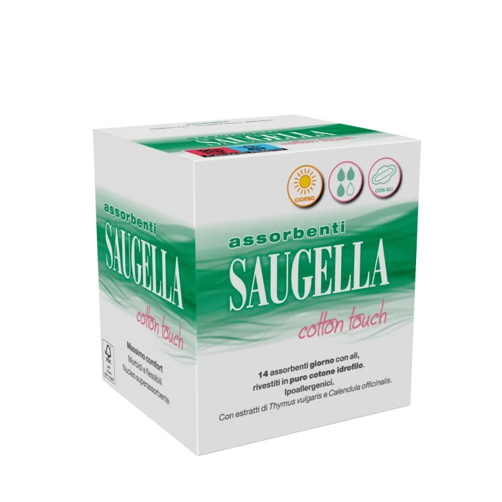 Saugella Cotton Touch Assorbenti Giorno 14 assorbenti
