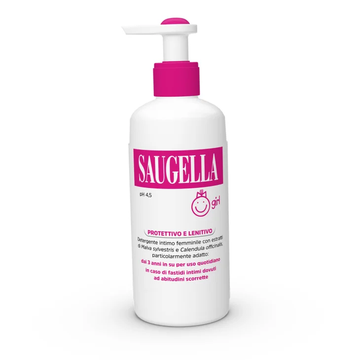 Saugella Girl Detergente Intimo PH Neutro 200 ml