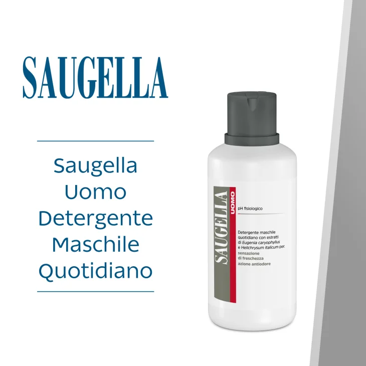 Saugella Detergente Intimo Uomo 500 ml