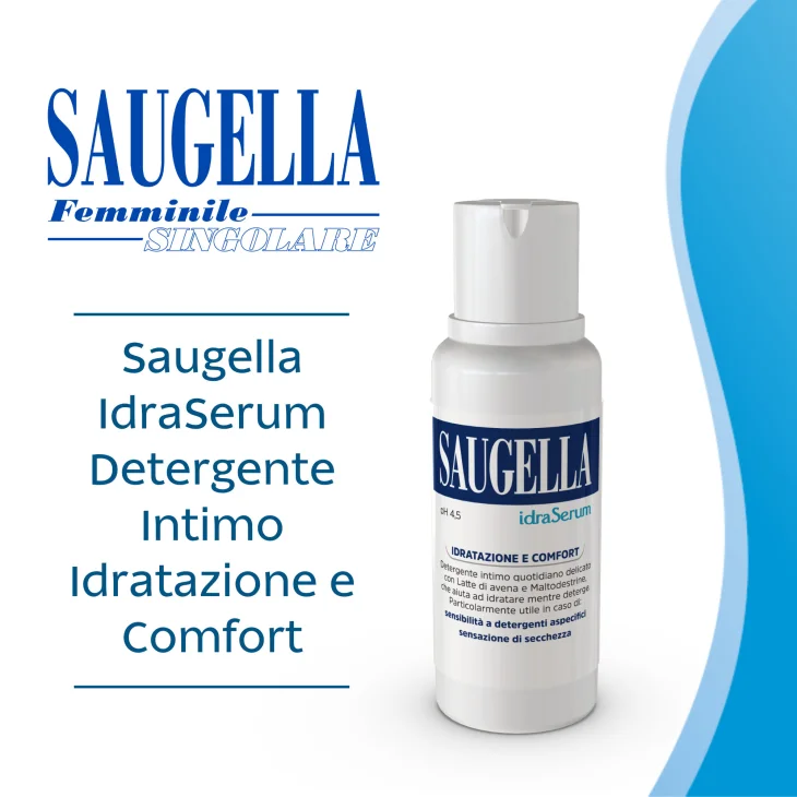 Saugella Detergente Intimo Idraserum 200 ml