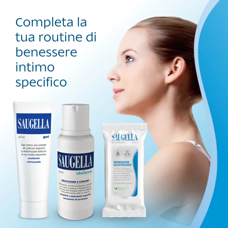 Saugella Detergente Intimo Idraserum 200 ml