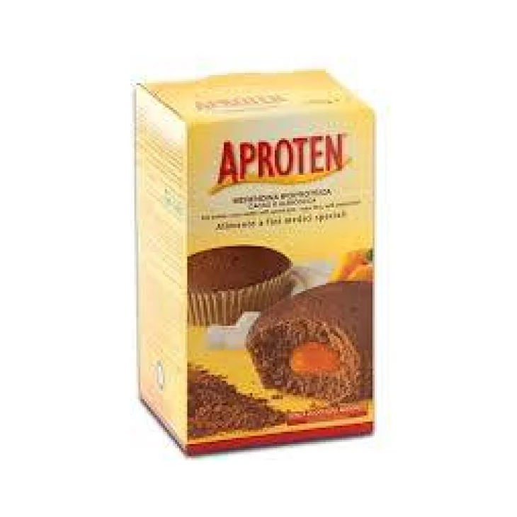 Aproten Merendine Senza Zucchero Aproteiche Gusto Cacao e Albicocca 180 g