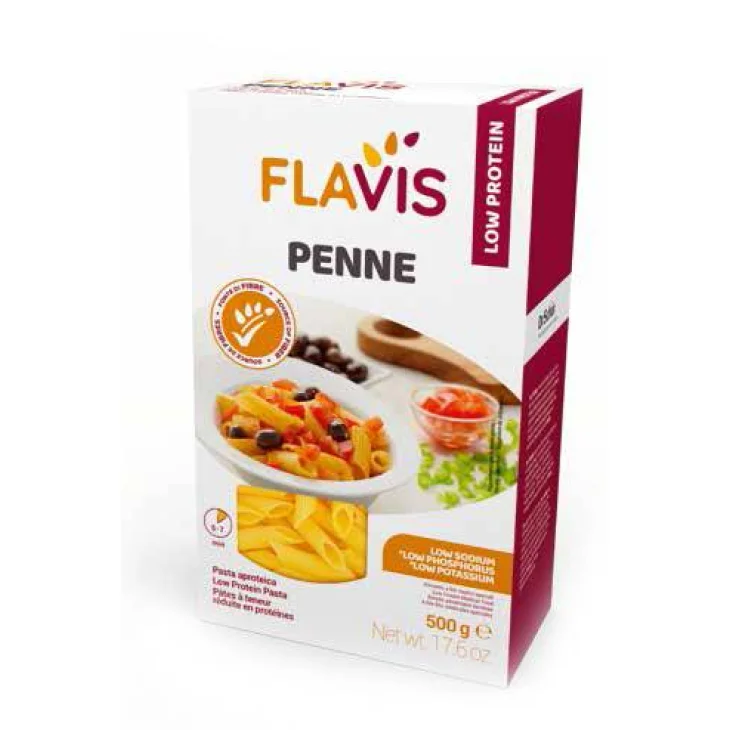 Mevalia Flavis Penne Pasta Aproteica 500 Gr