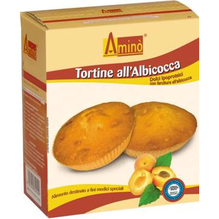 Aminò Tortina all'Albicocca Dolce aproteico 210 g