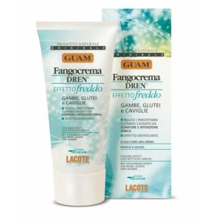 Guam Dren Fango Crema Effetto Freddo Drenante
