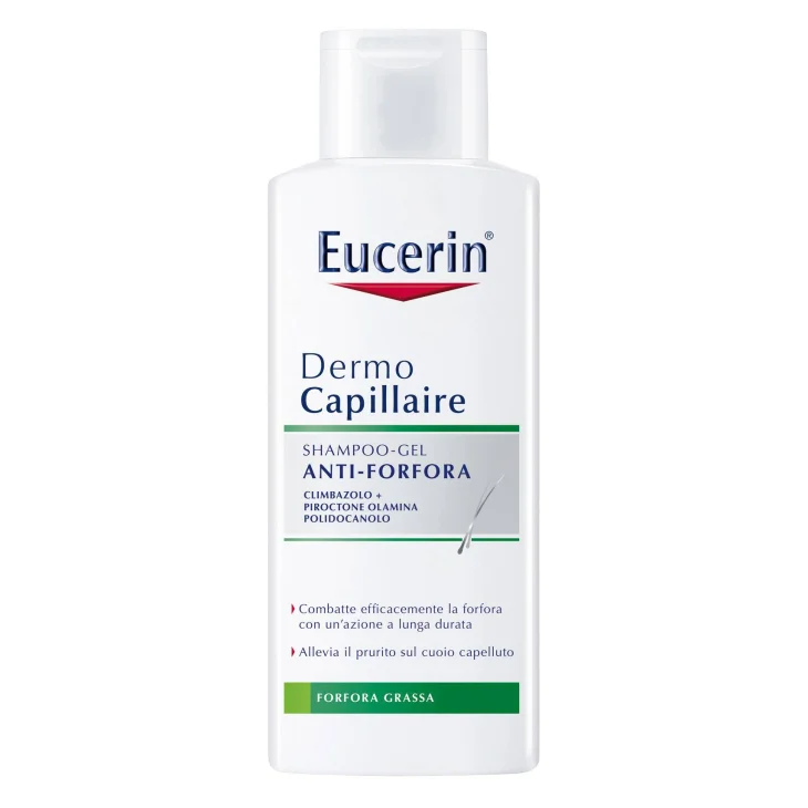 Eucerin Dermo Capillaire Shampoo Gel Antiforfora Grassa