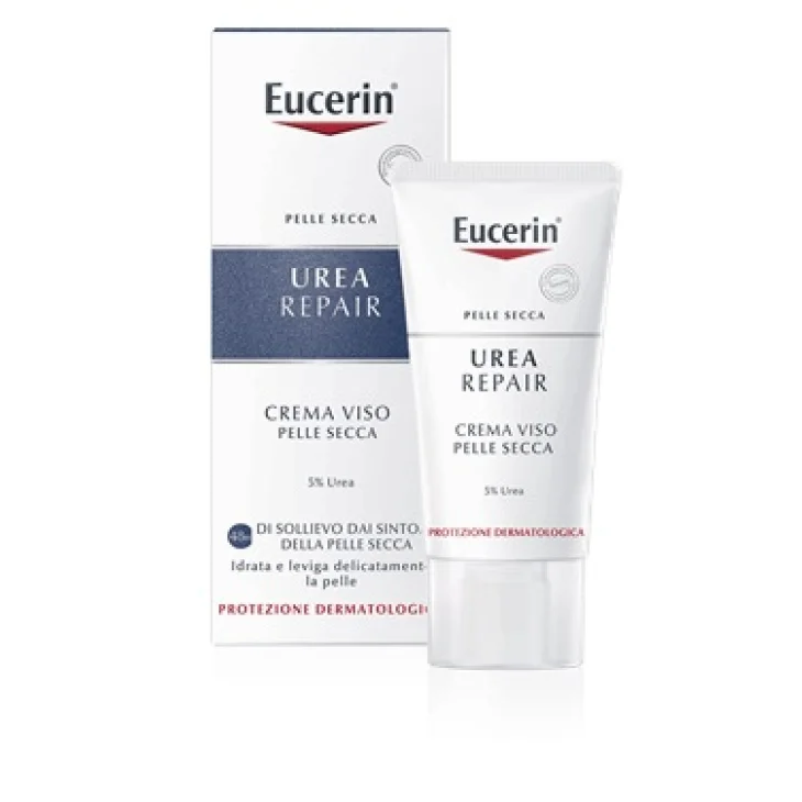 Eucerin Crema Levigante Viso 5% Urea