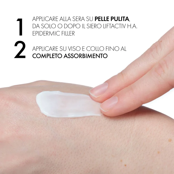 Vichy Liftactiv H.A. Crema Notte Rassodante Anti-rughe 50 ml