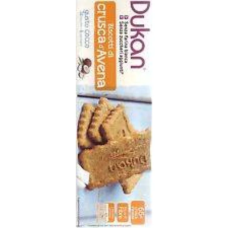 Dukan Expert Biscotti di Crusca d'Avena Gusto Nocciola 6 porzioni