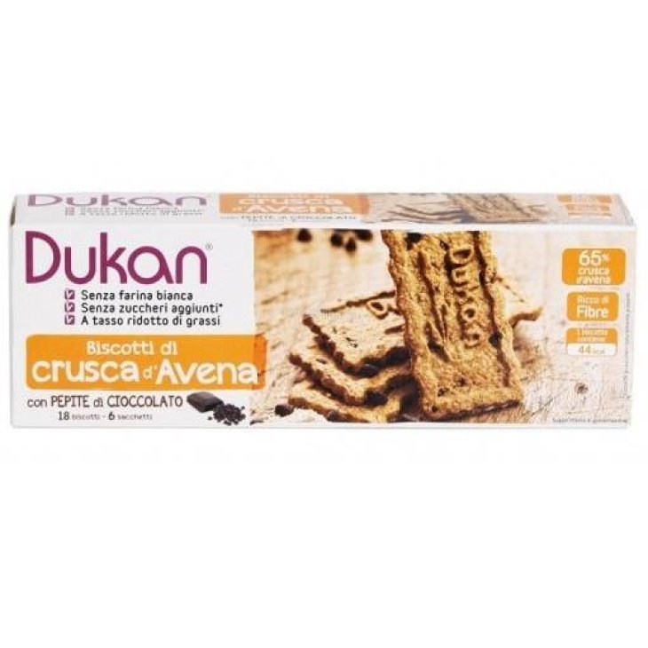 Dukan Biscotti di Crusca d'Avena con Pepite di Cioccolato