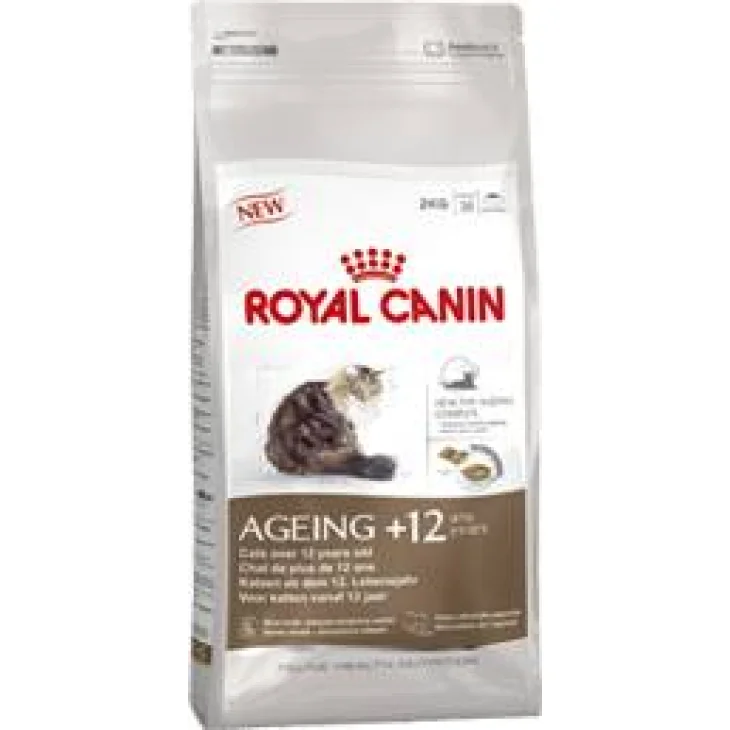 Royal Canin Ageing +12 Cibo Secco per Gatti oltre i 12 anni di Età 2 kg