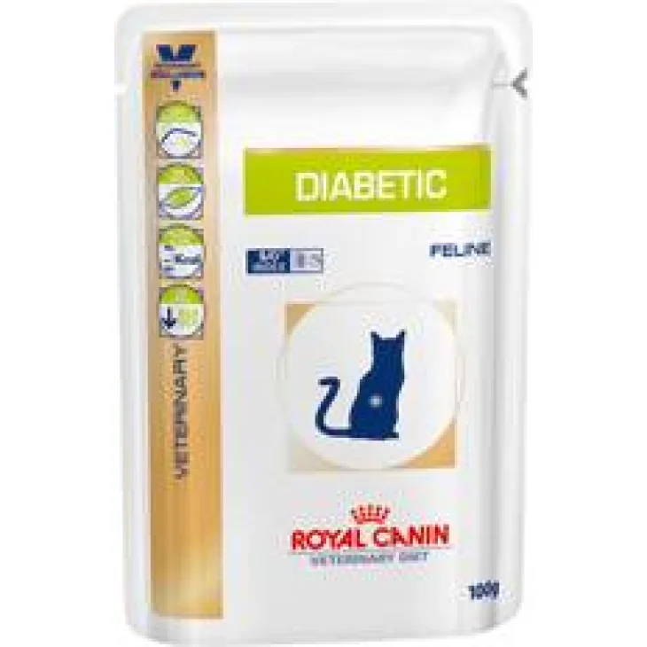 Royal Canin Diabetic Feline Cibo umido per Gatti affetti da Diabete Mellito 85 g
