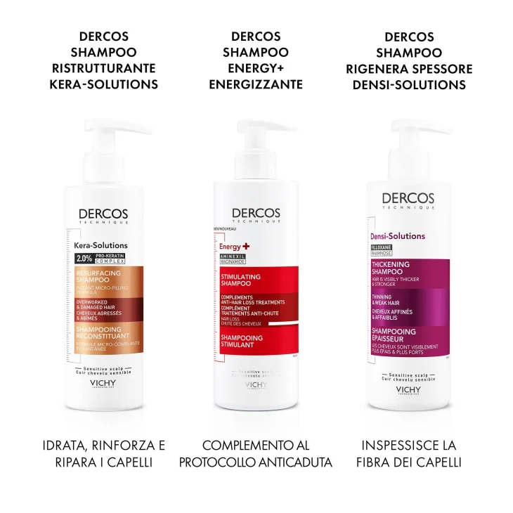 Vichy Dercos Dercos Neogenic Shampoo Energizzante Anticaduta 200 ml